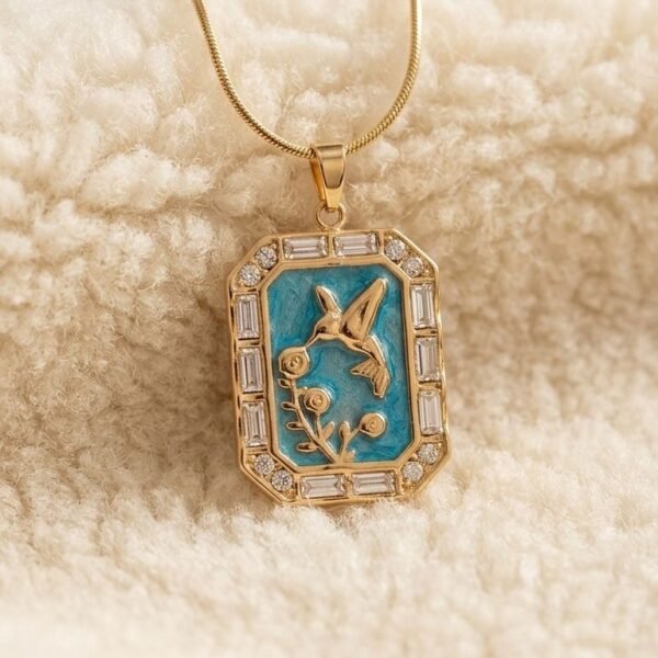 The Heirloom Hummingbird Medallion